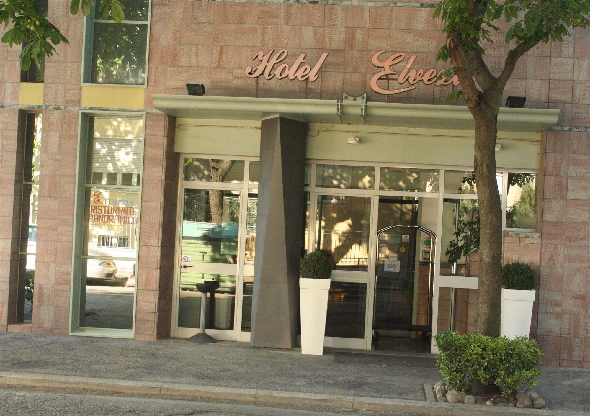 Hotel Elvezia Pesaro Exterior foto